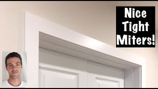 HOW TO INSTALL DOOR CASING [upl. by Island844]