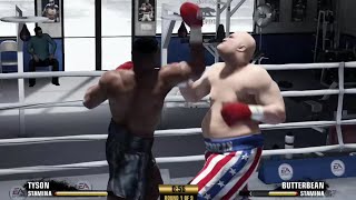 Fight night champion Mike tyson vs butterbean [upl. by Kidd]