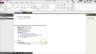 How to Use OneNote and Outlook to Take Meeting Minutes [upl. by Suillenroc]