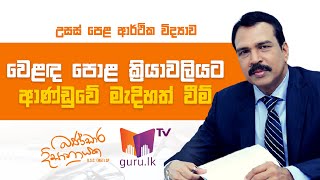 වෙළඳපොළ ක්‍රියාවලියට ආණ්ඩුවේ මැදිහත් වීම්  AL Economics  Bandara Dissanayake [upl. by Kussell]