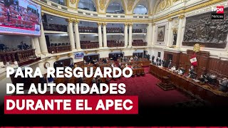 Pleno aprueba proyecto que plantea ingreso de militares de EEUU al país del 4 al 24 de noviembre [upl. by Aihsyla994]