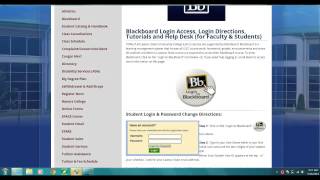 Faculty Series Logging in Blackboard Lawson State [upl. by Yengac]