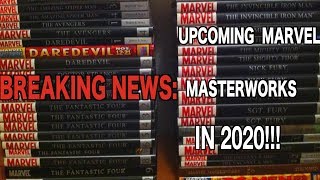 BREAKING NEWS Marvel Masterworks for 2020 [upl. by Aicitel]