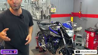 Yamaha MT25 R25 Kronik Yağ Pompası Hurafeler Vol1  AnalizMotoEksper [upl. by Zorina]