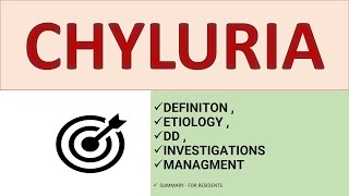 CHYLURIA MILKY URINE APPROACH [upl. by Nyahs]