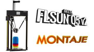 FLSUN Q5  Montaje  alguna mejora [upl. by Neeroc]