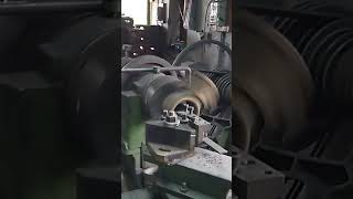 Fettling Automation with Lathe machine Removing inside parting line with the help of leathe machine [upl. by Sadirah]