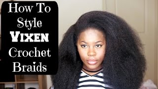 How to Style Vixen Crochet Braids  17 Basic Styles  BeautifulEntity [upl. by Gibe]