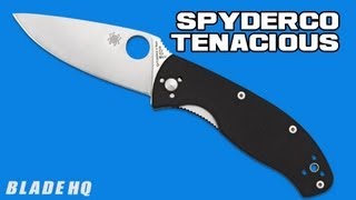 Spyderco Tenacious Review [upl. by Tamsky]