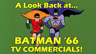 A Look Back at RARE Batman TV Show Commercials [upl. by Eesak]