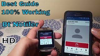 How to set up any android smart watch with your smartphone 100 works [upl. by Silado731]