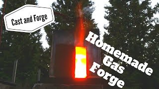 Homemade Gas Forge [upl. by Eamanna79]