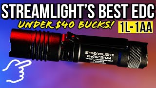 The Streamlight Protac 1L1AA Best Tactical EDC flashlight for 40 Full Review [upl. by Nyltiac716]