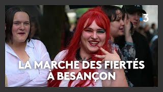 La marche des fiertés à Besançon [upl. by Rozek]