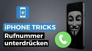 iPhone Rufnummer unterdrücken  Einstellungsmöglichkeiten  iPhoneTricksde [upl. by Doro]