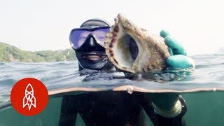 Freediving With Japan’s Pearl Divers [upl. by Romulus]