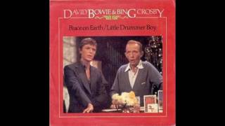 David Bowie amp Bing Crosby  Little Drummer Boy [upl. by Rubliw]