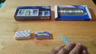 Dorco prime vs derby razor blade review [upl. by Ellekcim]