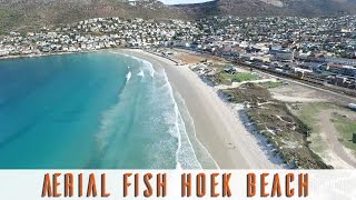 Fish Hoek Beach Cape Town Aerial View [upl. by Ennaeel]