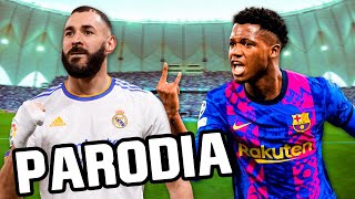 Canción Barcelona vs Real Madrid 23 Parodia TIAGO PZK  BZRP Music Sessions [upl. by Kristal]