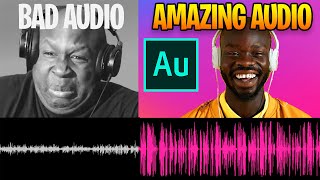 How To Fix Audio in Adobe Audition Tutorial [upl. by Anetta]