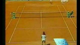 Borg Vilas French Open 1978 [upl. by Oniuqa]