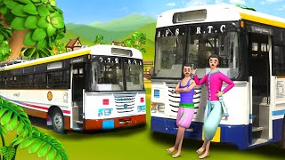 Arrogant Bus Driver Telugu Story  పొగరుబొతు బస్ డ్రైవర్ తెలుగు నీతి కధ  Maa Maa TV Telugu Stories [upl. by Lanny]