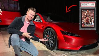 Buying a Tesla Roadster with a Sports Card [upl. by Einallem]