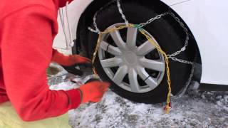 How to fit Snow Chains  QuickGrip [upl. by Shwalb]