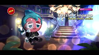 Sorbet Shark Cookie’s Frazzled Concierge Costume Animation  CookieRun Kingdom [upl. by Nodle]