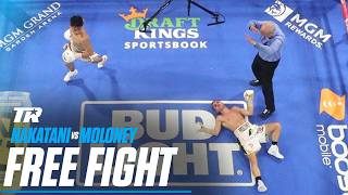 Junto Nakatani With The KO OF THE YEAR Over Moloney  FREE FIGHT [upl. by Ellecrag]