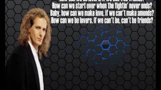 Michael Bolton  How Can We Be Lovers  Lyrics [upl. by Aikenahs]