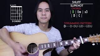 Snuff Guitar Cover Acoustic  Slipknot 🎸 Tabs  Chords [upl. by Leitao]