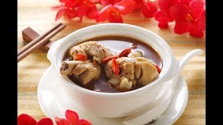 Traditional Claypot Sesame Oil Chicken 古早麻油鸡 姜酒鸡汤 黄酒鸡 [upl. by Shaia]