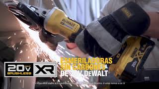 Esmeriladoras Inalámbricas sin Carbones DEWALT 20V MÁX [upl. by Norrahs533]