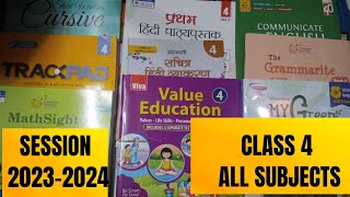 CLASS 4 syllabus  All subjects  New session 20232024 [upl. by Zubkoff446]