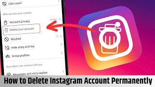 How to Delete Instagram Account Permanently Quick amp Easy [upl. by Elleiad]