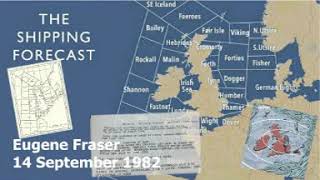 Shipping Forecast read by Eugene Fraser [upl. by Eive]