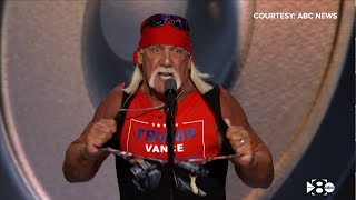 Hulk Hogan gives speech at 2024 RNC [upl. by Nodnyl702]