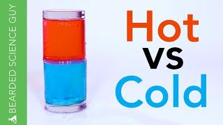 Hot vs Cold Water Experiment Chemistry [upl. by Savell]