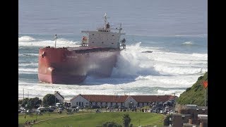 Svitzer Salvage  refloating of the BC Pasha Bulker [upl. by Itak673]