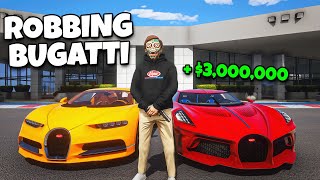 Robbing Bugatti Dealership in GTA RP [upl. by Nnilsia]