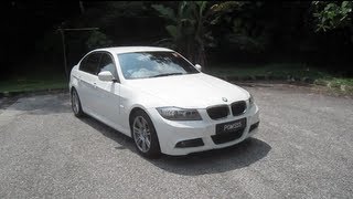 2010 BMW 320i M Sport StartUp and Full Vehicle Tour [upl. by Norbie744]