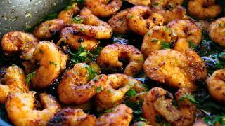 Gambas al Ajillo Spanish Garlic Shrimp  The ULTIMATE snack to make at home [upl. by Montgomery40]