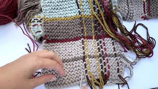 How To Make TartanPlaid Knitting [upl. by Yks]