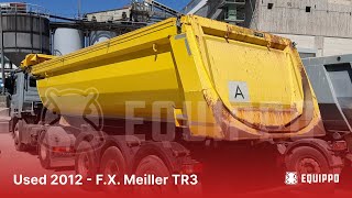 Used 2012  FX Meiller TR3  Used Tipper Trailer  equippocom  Used heavy equipment [upl. by Kannry]