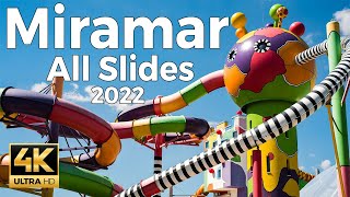 Miramar WaterPark 2022 Germany  All WaterSlides [upl. by Etteniuqna]