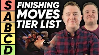 TIER LIST WWE Finishing Moves [upl. by Chappell]