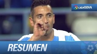 Resumen de Málaga CF 30 Getafe CF [upl. by Mommy]