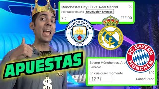 APUESTAS CHAMPIONS 16 y 17 Abril  Mr Peluchólares [upl. by Tabber353]